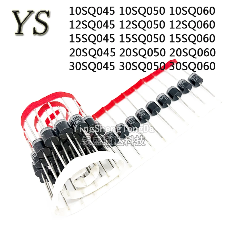 10PCS 10SQ045 10SQ060 15SQ045 15SQ050 15SQ060 20SQ045 20SQ050 30SQ045 30SQ050 30SQ060 Solar Energy Schottky Rectifiers Diode