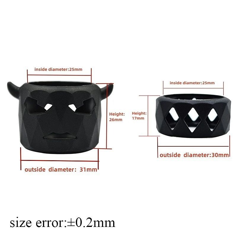 1 قطعة غطاء شبكي مضاد للانزلاق ، غطاء مضاد للانزلاق لرأس البقرة ، يقطين مضاد للانزلاق لملحقات الأكمام الواقية من السيليكون الزجاجي الفقاعي #4