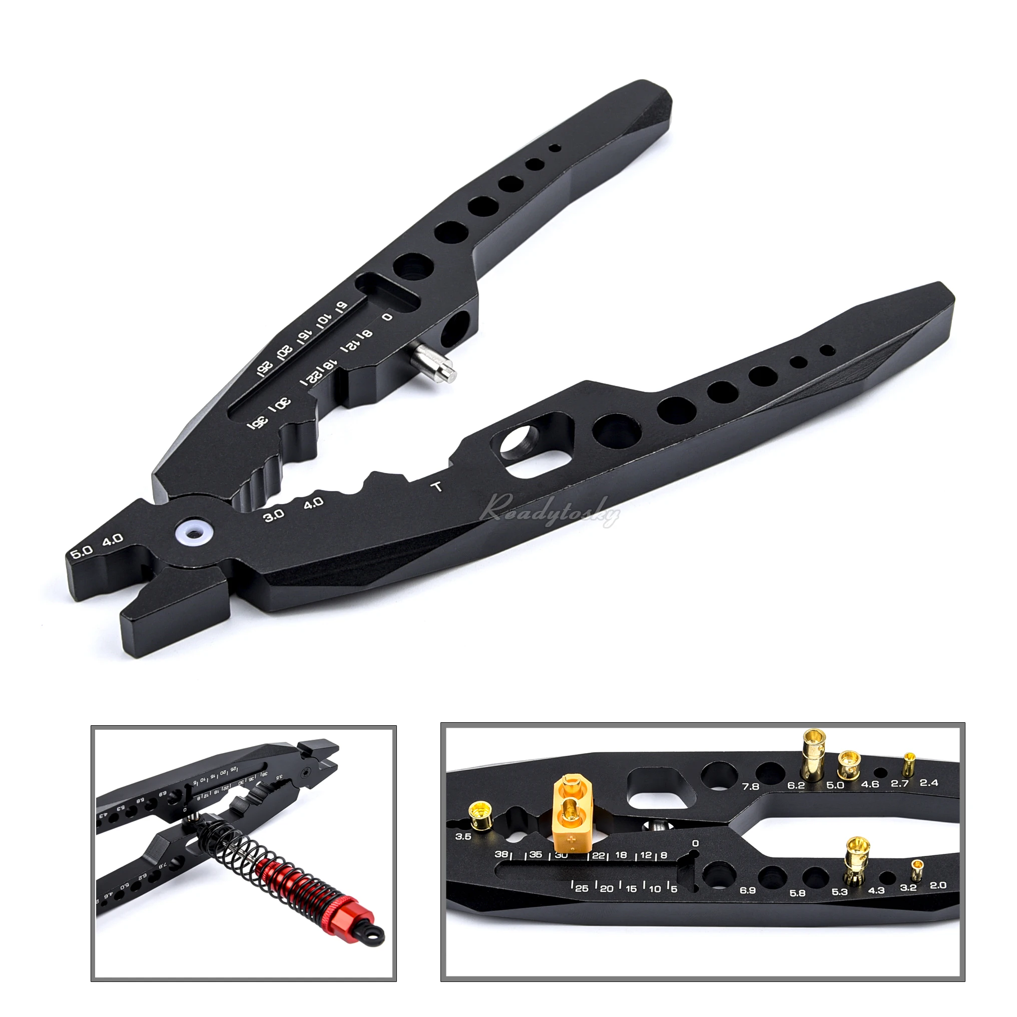M3/M4/M5 Lock Nuts Props Adapter 2204 Motor Bullet Cap Quick Cap / Propeller Removal Tool Motor Grip Plier RC FPV Racing Drone