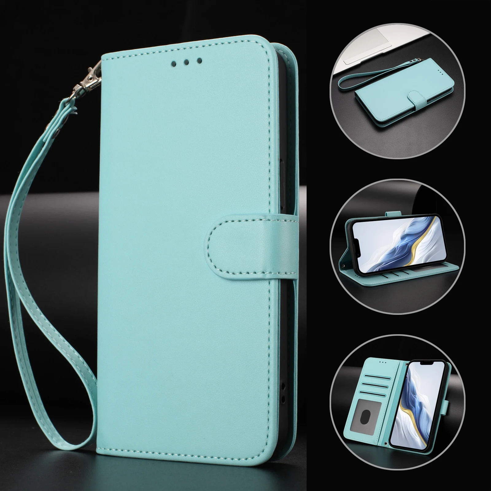 Leather Wallet Case… - image