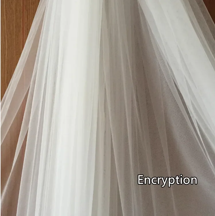 300cm Width.Encryption Soft Mesh Fabric for Bridal Wedding Dress,Widening Tulle Fabric image 3