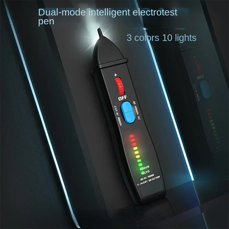 Avd07 Intelligent Dual-Mode Test Pencil Non-Contact Breakpoint Sensing AC Voltage Test Pen