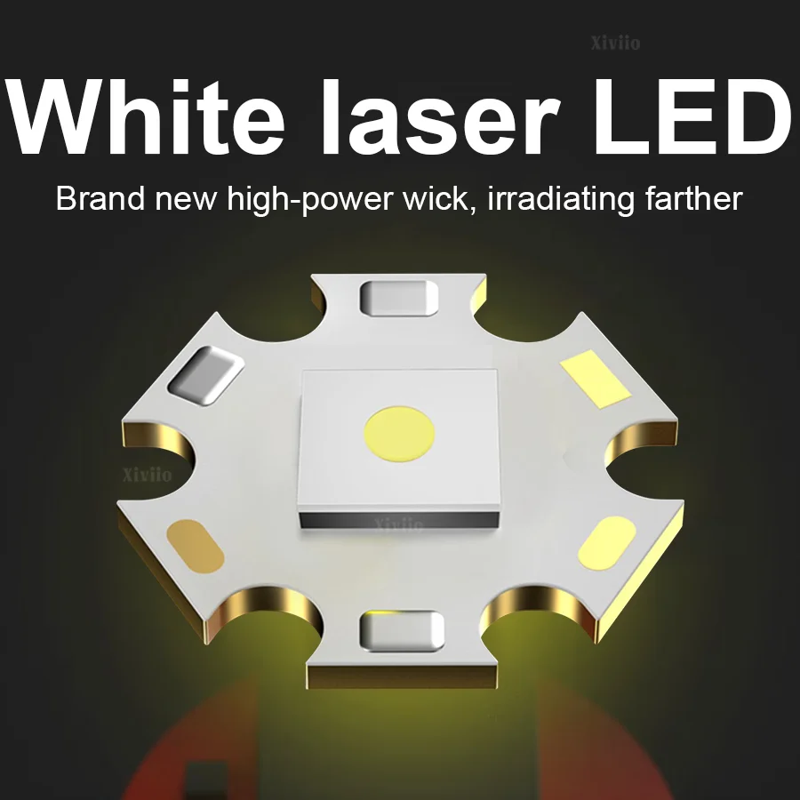 مصباح يدوي فائق السطوع عالي الطاقة LED أضواء زوومابلي طويلة المدى شعلة الطوارئ USB C قابلة للشحن انفصال 18650 بطارية #6