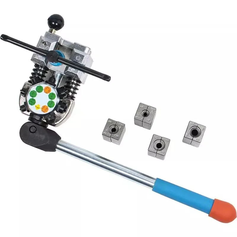 Brake Pipe Flaring Tool Turret Kit 3/16 1/4 5/16 3/8 Turret Tool with Mini Pipe Cutter Car brake system adjustment tool