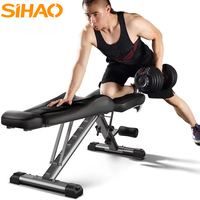 SIHAO Dumbbell Bench Dumbbells Stool Fitness Multi-function Dumbbell Stool Height Adjustable Fitness Sit Up Bench Chair Exercise
