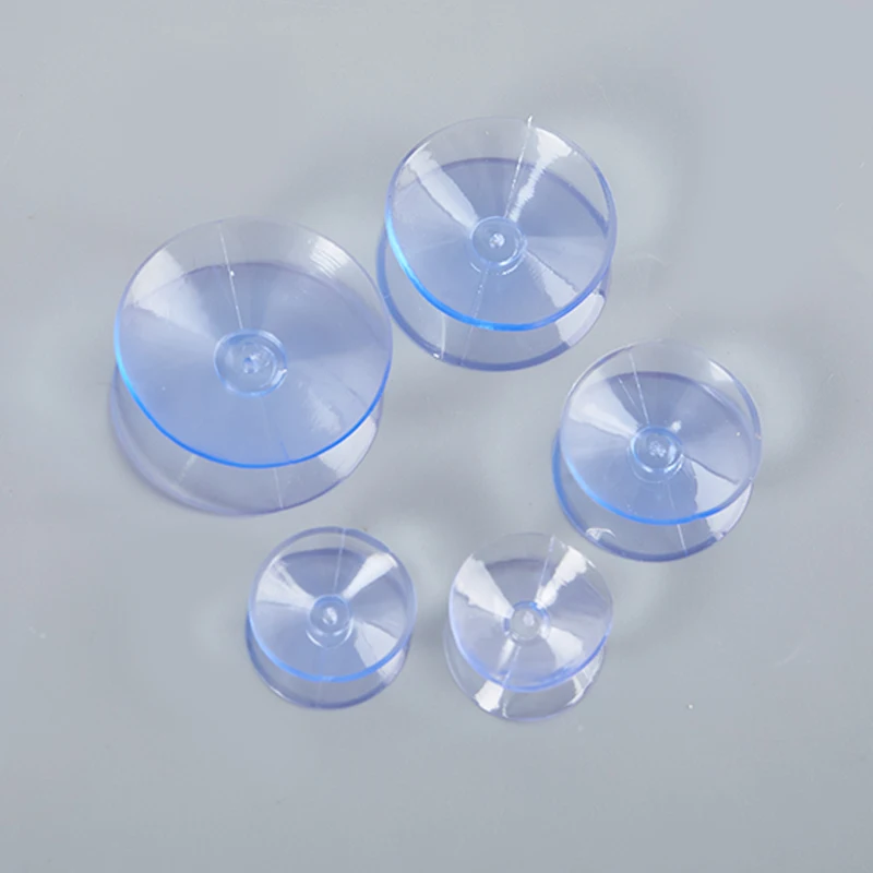 10Pcs/lot Pvc Transparent Double Sided Suction Cup-Sucker Pads For Glass Plastic Cup Strong Vacuum Non-slip Suckers