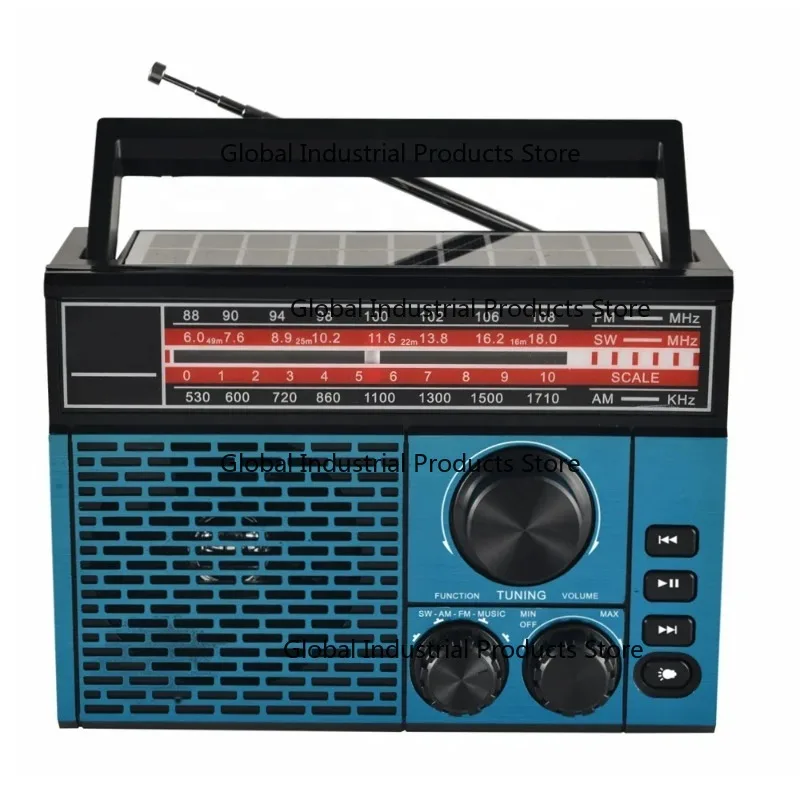 

FEPE FP-260BT-S Rechargeable Radio Wireless tooth Speaker With USB SD TF Mp3 Player With Solar With Light