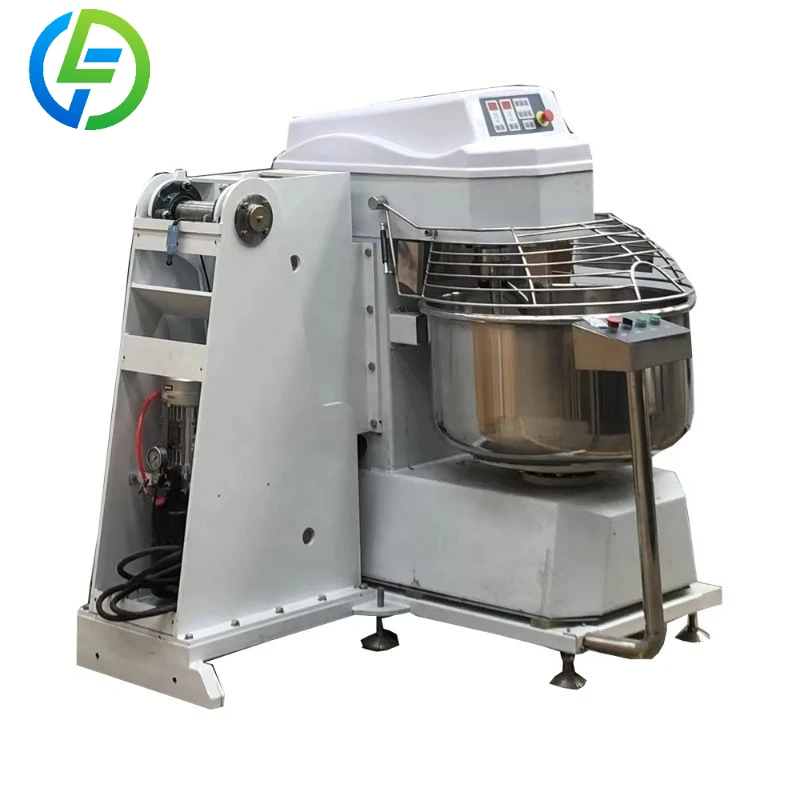 Customize European Standard Self-tipping Bowl-lifted Spiral Dough Mixer for Bread Making Machine Large Capacity With Best Price