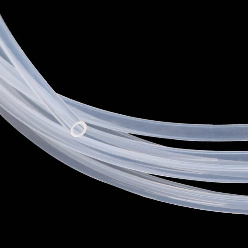 1Meter PTFE Heat Shrink Transparent 260Deg Heat Shrinkable Tubing Flame-Retardant Heat Shrink Tubing with 4:1 Shrinkage Ratio