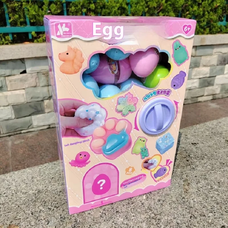 New Pattern Kneading And Twisting  Egg Machine Blind Box Toy  Developmental Toys Children'S Christmas Gift Decompression Toy