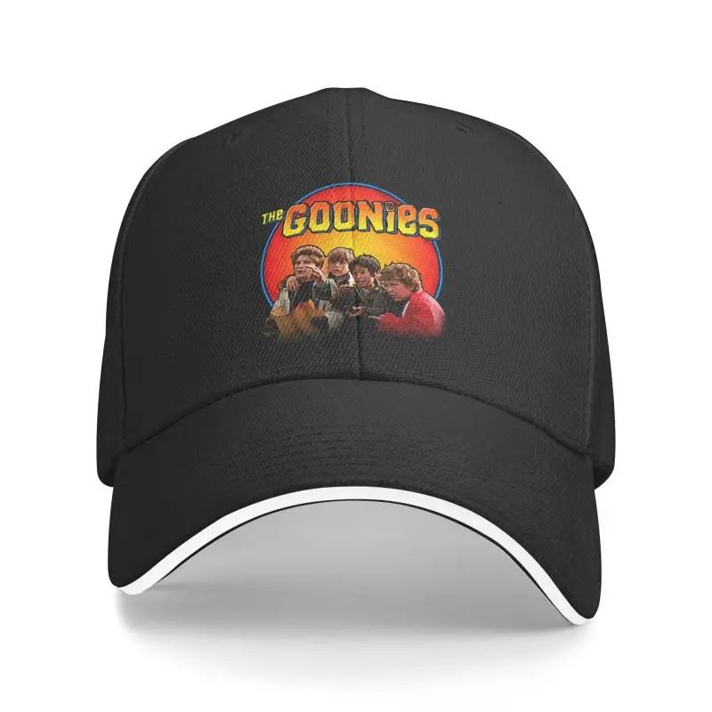 Custom Vintage The Goonies Movie Baseball Cap Men Women Adjustable Adult Never Say Die Sloth Chunk Fratelli Skull Pirate Dad Hat