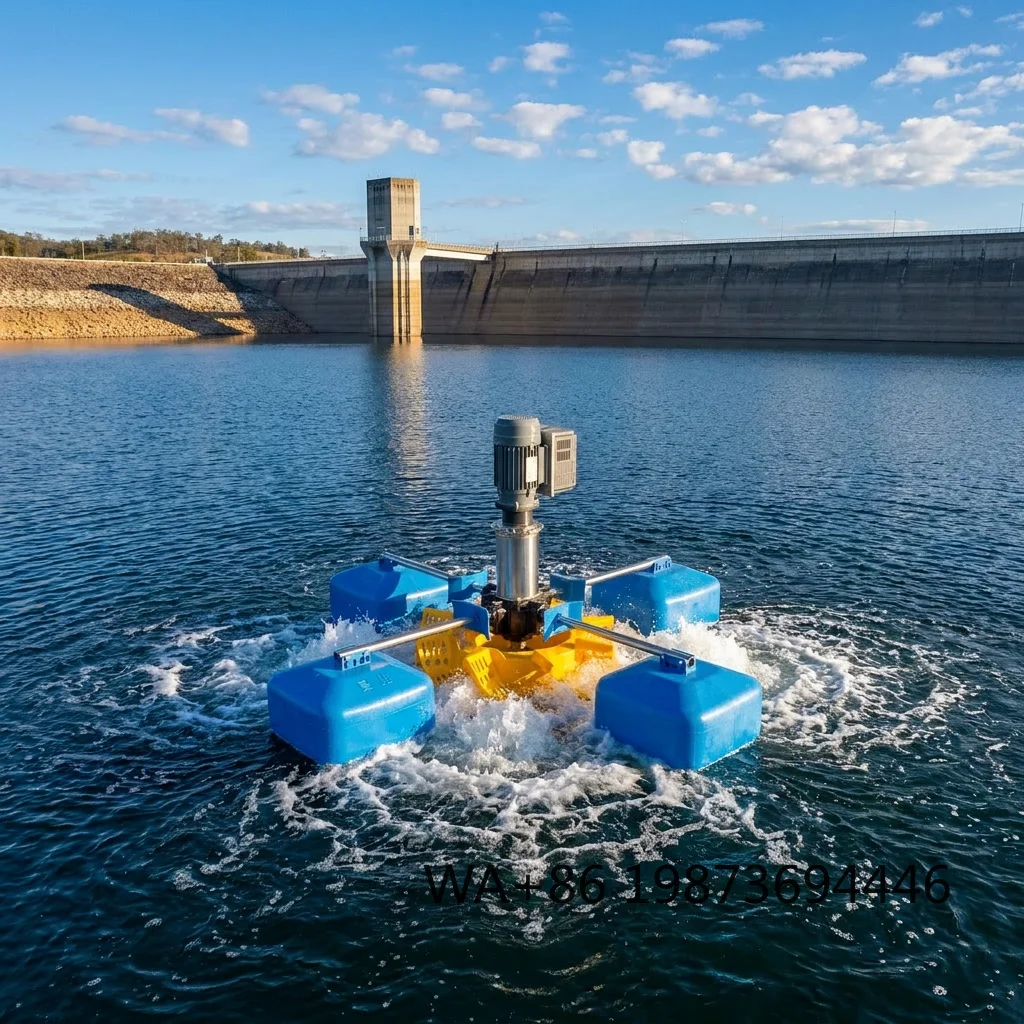 3HP variable frequency paddle wheel aerator, stainless steel CE certified energy saver for shrimp pond aquaculture