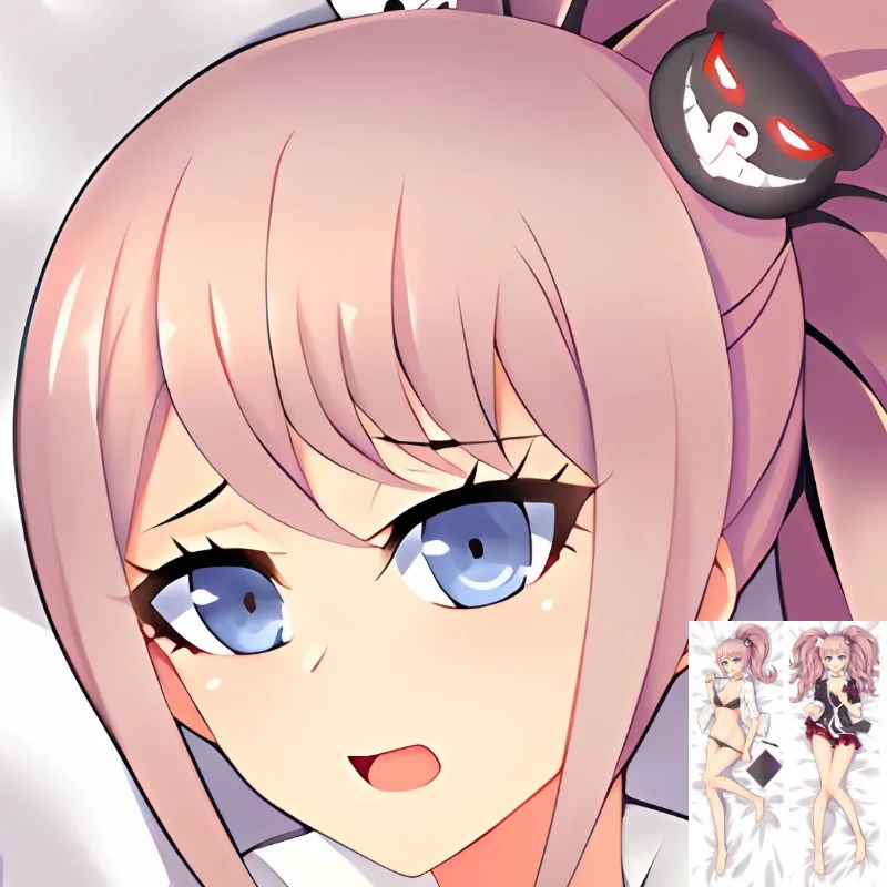 

DIY Customized Dakimakura Anime Enoshima Junko Pillowcase Double-sided Print Hugging Body Bed Pillow Cover Case Dropshipping