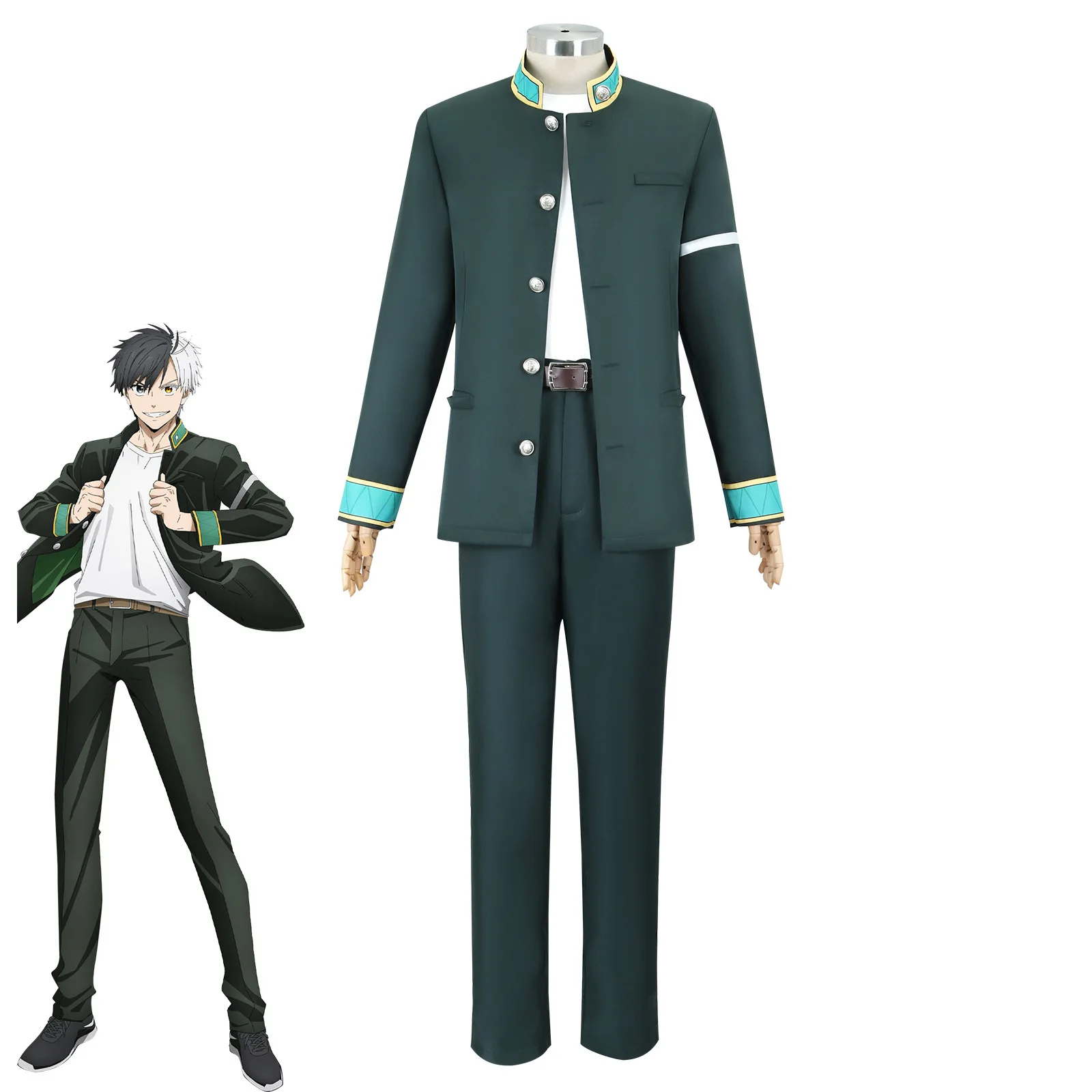 

Anti-wind Chimes Cos Suit Su Fang Falcon Fly Cosplay Anime Windbreaker Sakura Haruyao Cosplay Suit Cover