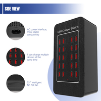 Universal 20 Ports 100W USB Hub Quick Charge 3.0 Station multi device charger Power Adapter usb charging port charger