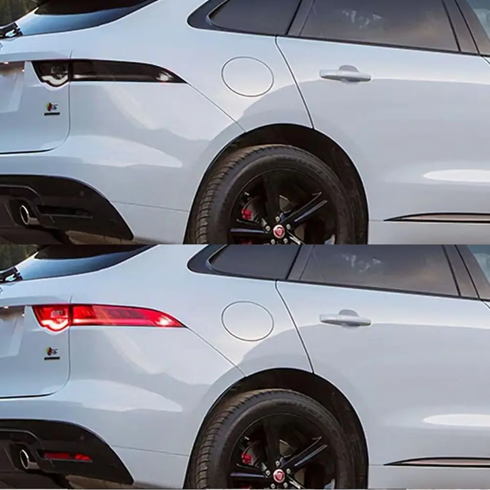 Smoke Tinted Pre-Cut Tail Light Film for 2017-2020 Jaguar F-Pace with Adhesive Back