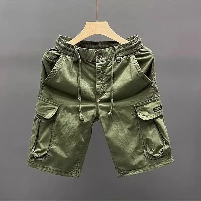 

Новые мужские повседневные свободные рабочие шорты 2026 года: летние, грязеотталкивающие, износостойкие, удобные, модные, укороченные брюки