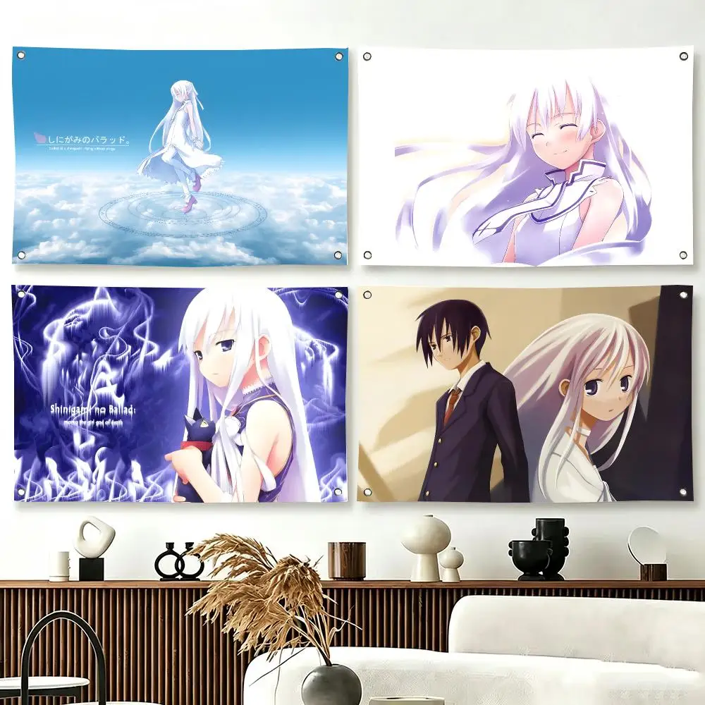Fantasy Anime B-Ballad of a Shinigami Flags  For Living Room Home Dorm Decor Wall Outdoor Camping Party Banner Gifts