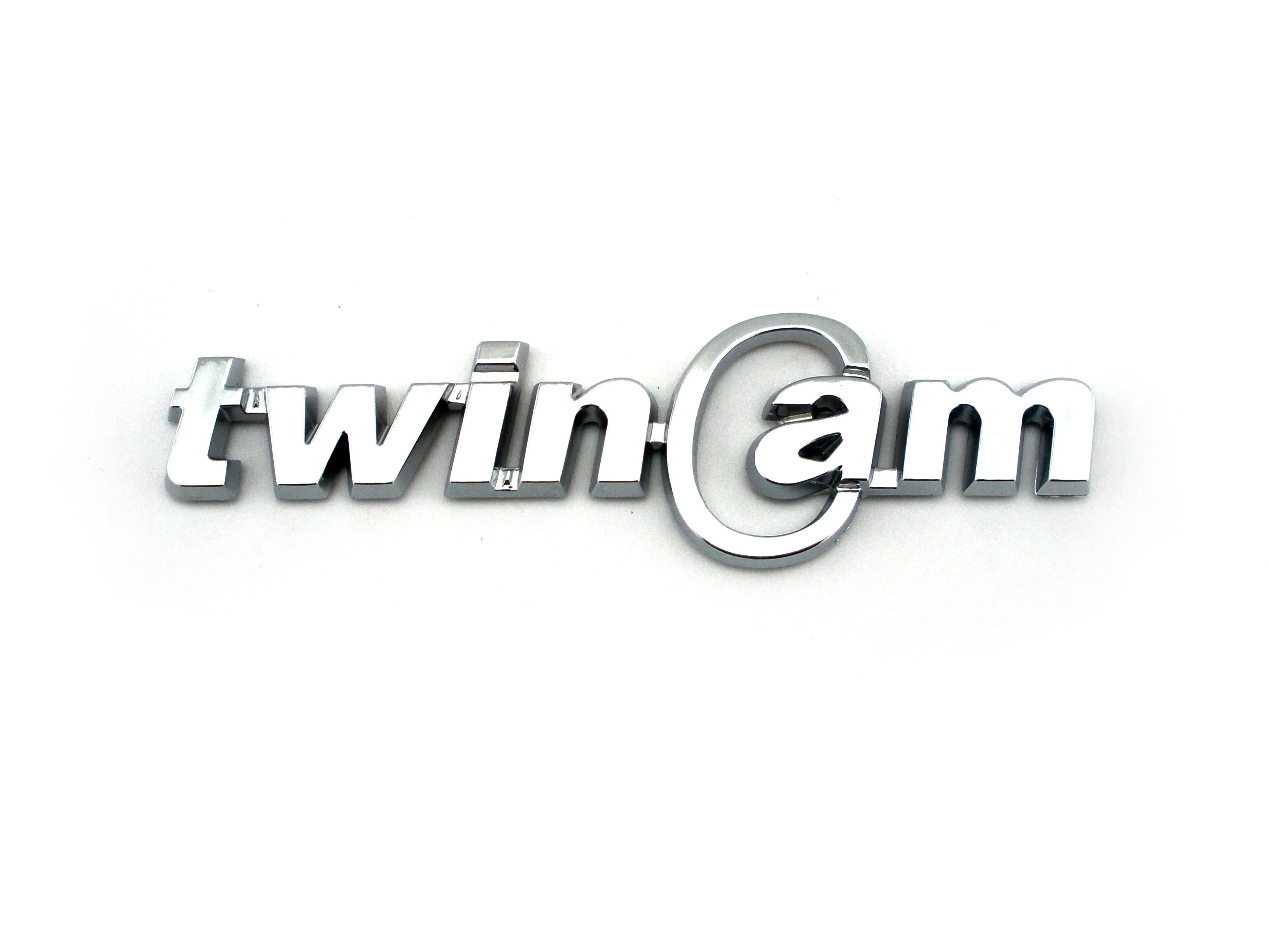 1 PCS 3D Twin-Am Logo Front Trunk Emblem Badge Chrome Stickers Decals For ALL Type Of Car