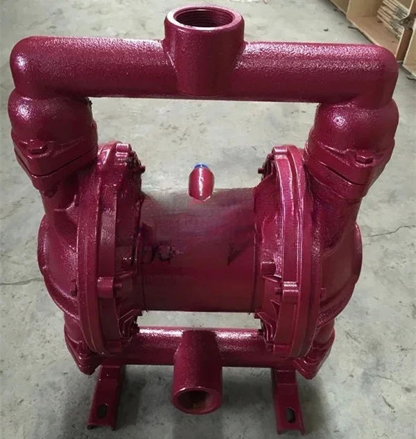 Pneumatic diaphragm pump stainless steel QBY-40 aluminum alloy cast iron industrial pneumatic diaphragm pump large flow