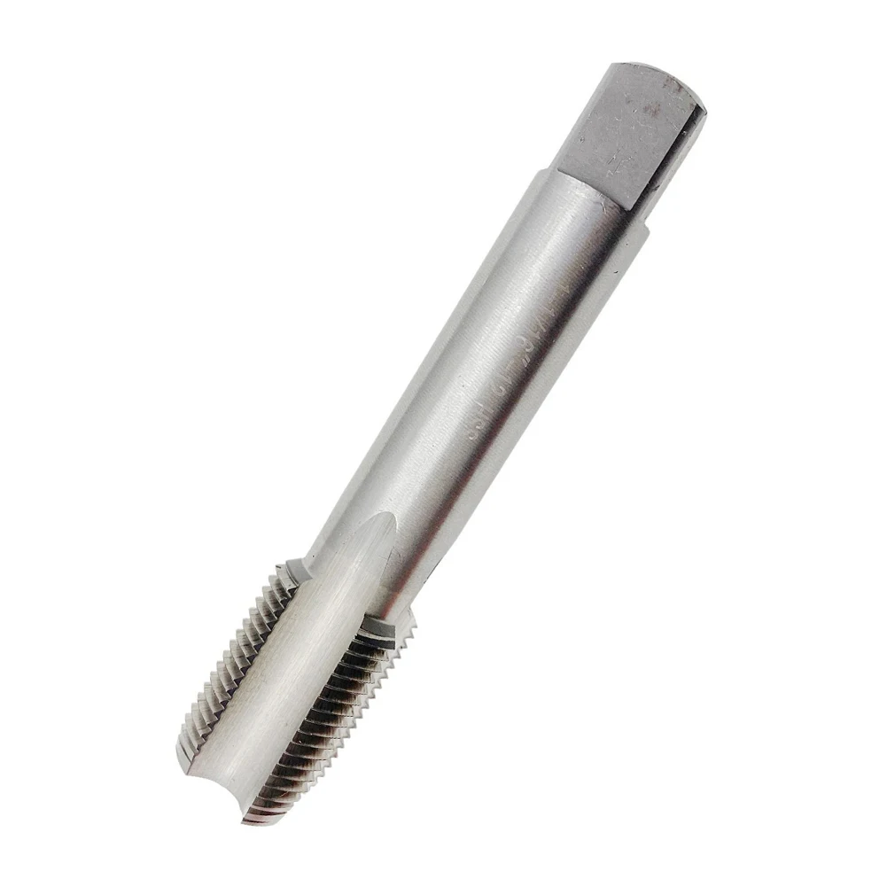 Right Hand Thread Tap 1-1/16-12 RH Threading Tool for Metal Machining Including Steel Brass Copper with Straight Flutes