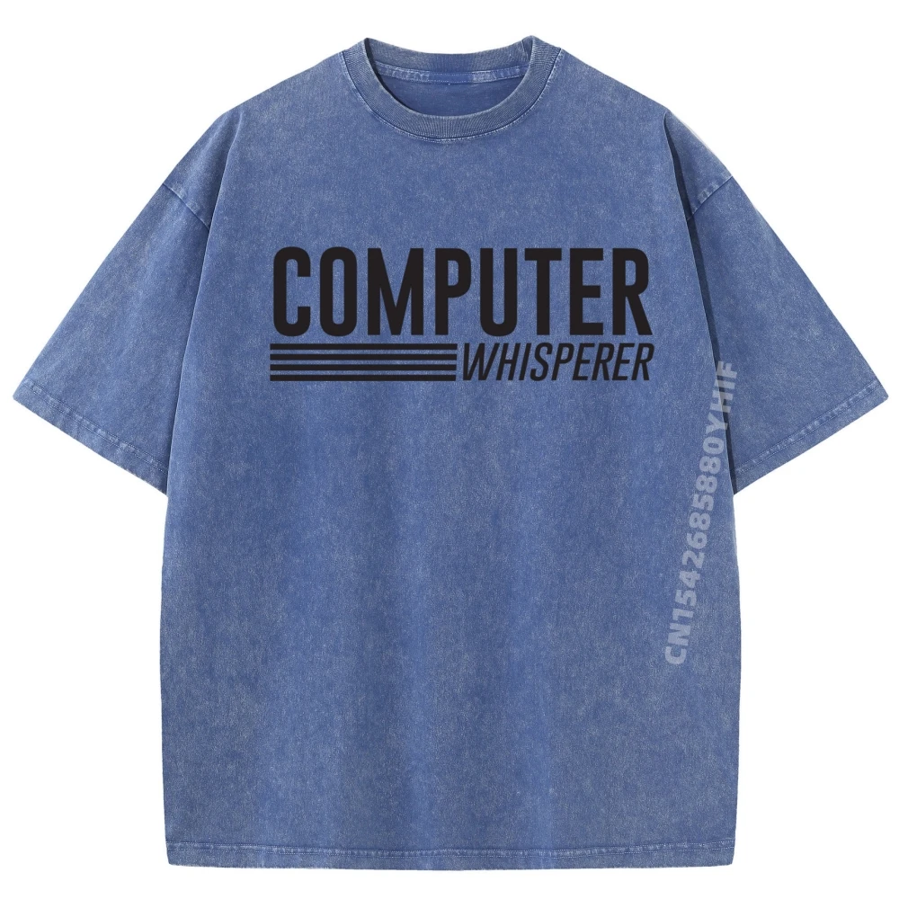 

Computer Whisperer 3d Printed T Shirts Men's Clothes Graphic Tee Shirt Vintage Washed New In Tops & Tees Casual
