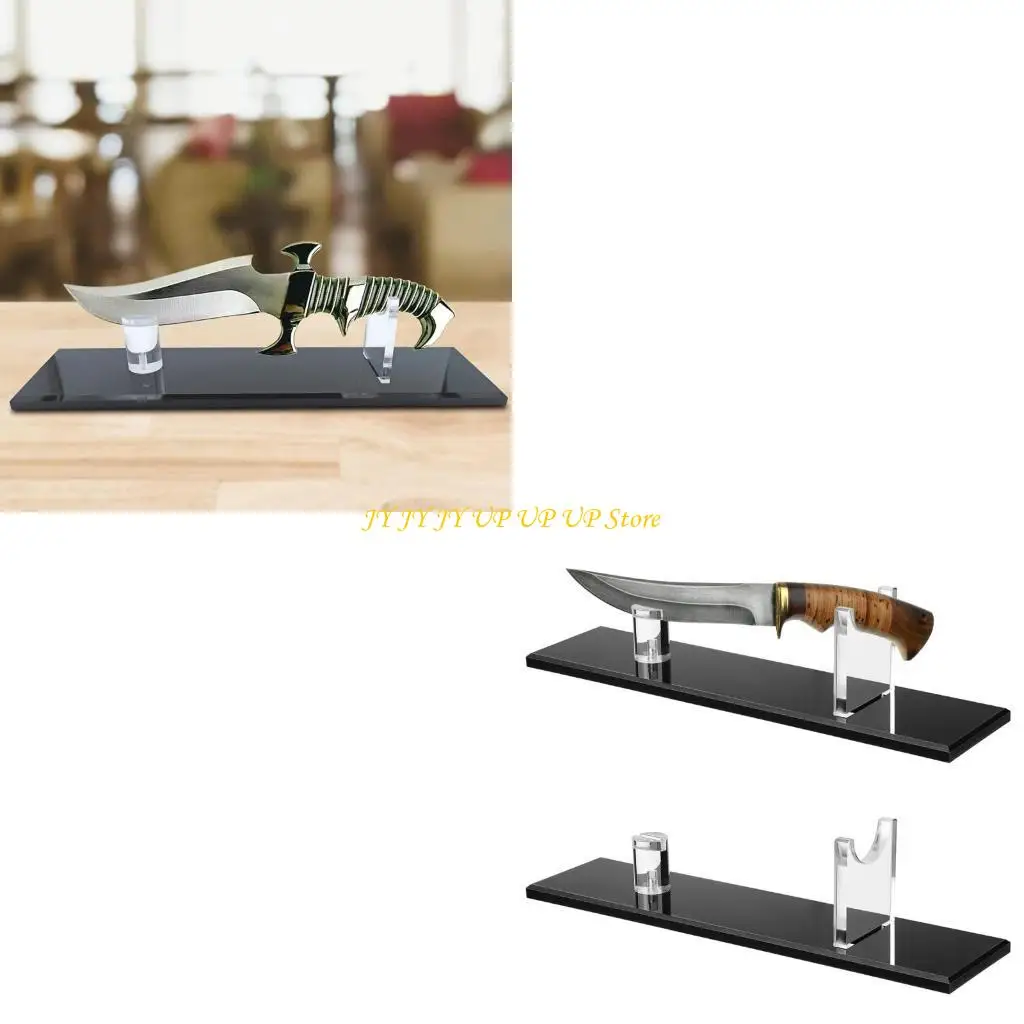 

Acrylic Knife Display Stand for Kitchen Home Store Displaying Collection Rack