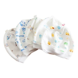 Bonnet unisexe en coton mélangé doux pour nouveau-né, chapeaux pour bébé, accent de mère, imprimé animal, mignon, chaud, dessin animé, nourrisson, tout-petit