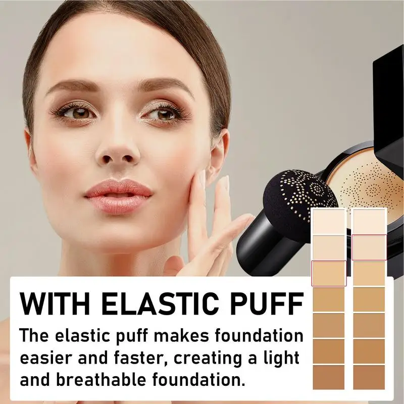 

Air Cushion Concealer Self Adjusting Oil-Control CC Cream Cushion 0.71oz Long Lasting Full Coverage Moisture Oil-control Makeup