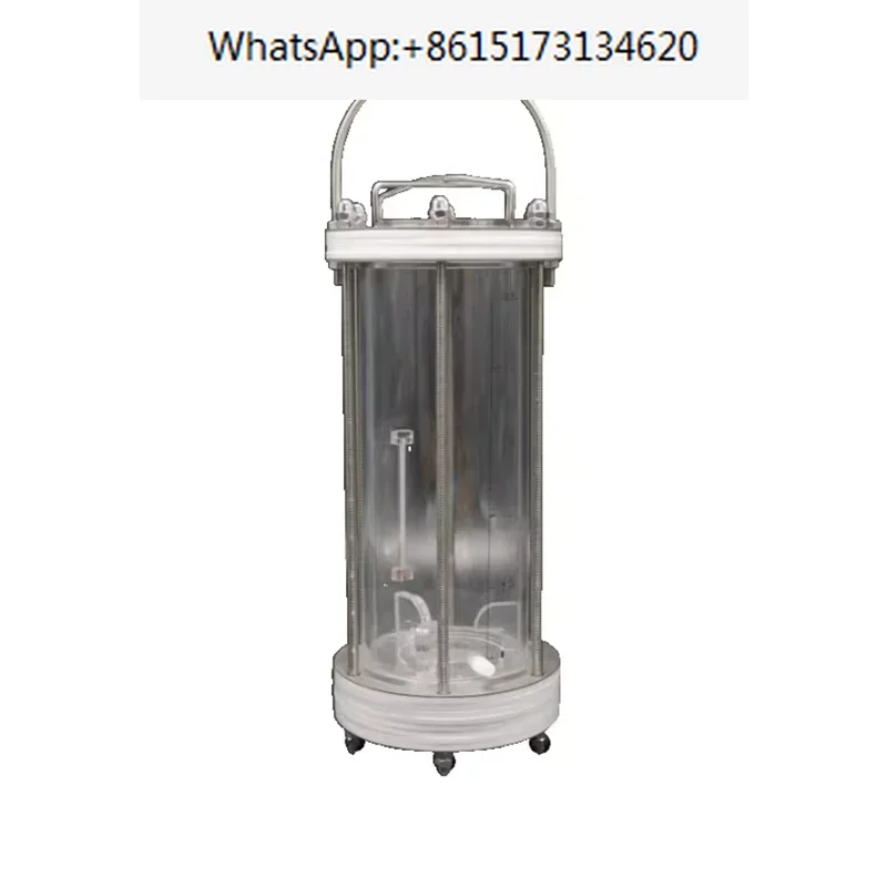 Plexiglass water sampler device for lab 1L 2.5L 5L automatic deep water sampler water sample collector