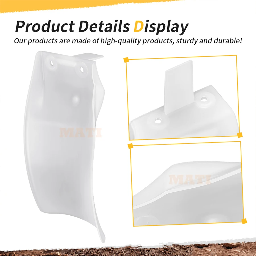 M MATI Mud Flap Rear Shock Guard Cover For Honda CRF150R CRF150RB 2007-2024 17220-KSE-000