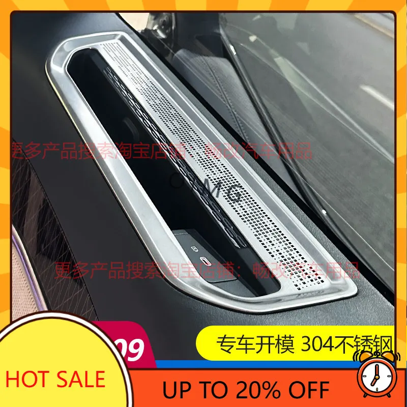 OIMG For Zeekr 009 3 Row Armrest Panel Trim Interior Accessories Custom Fit Protection Replacement Anti-Scratch