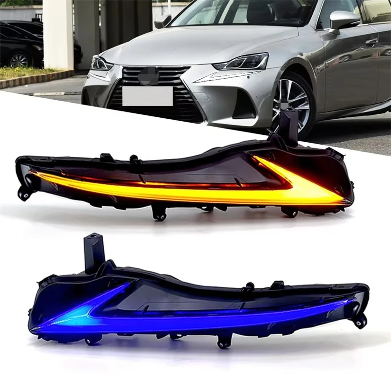 

RGB DRL LED Headlights for Lexus IS300 IS250 2013-2021 Daytime Running Lights Car Accessories Customizable Color Headlamp