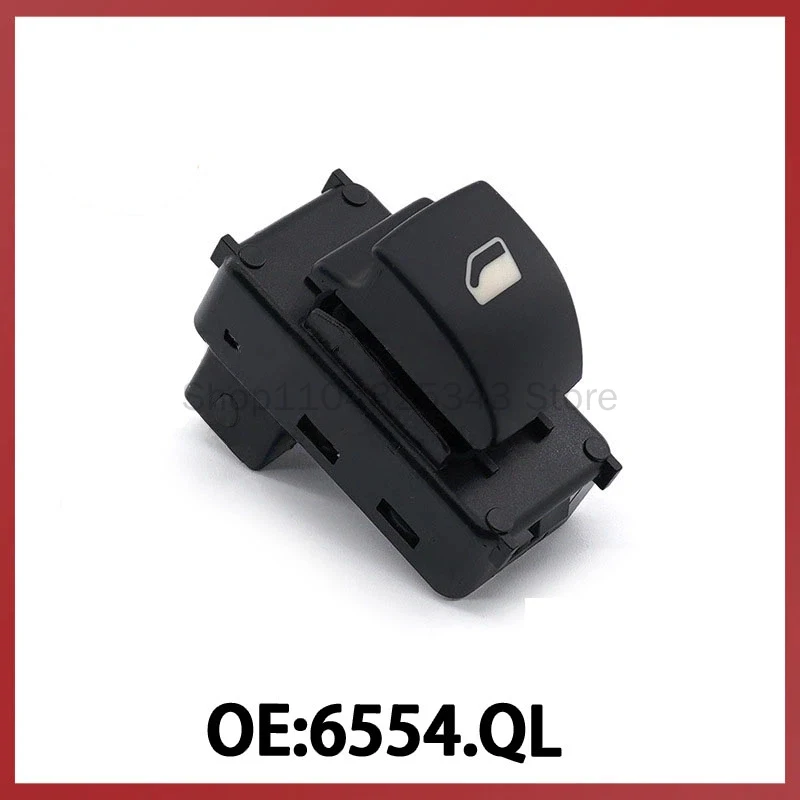 

6554.QL for Peugeot 207 Citroen C4 Automotive Glass Lift Switch Power Window Adjustment Switch