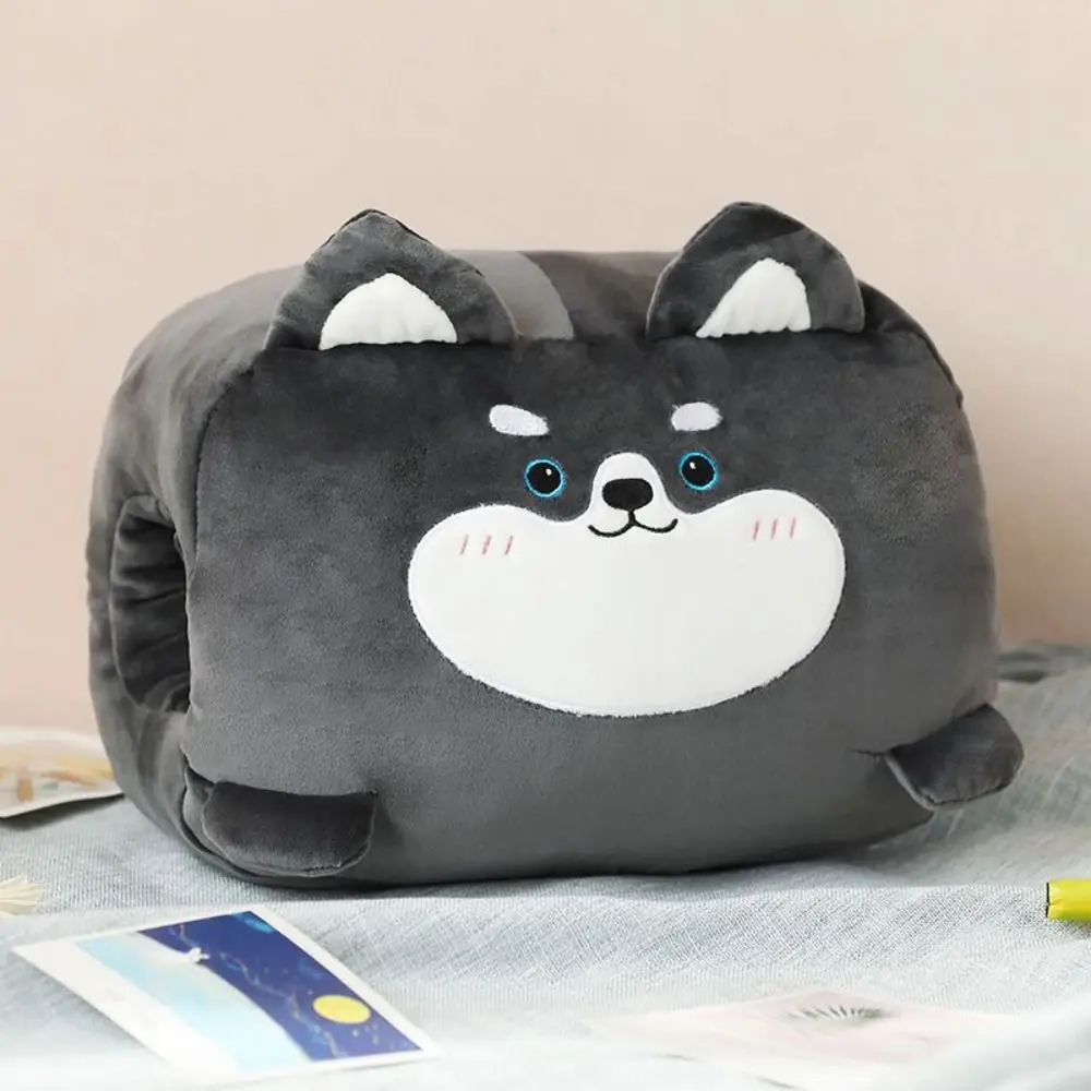 Poduszka ogrzewająca dłonie na urodziny, super miękka, do trzymania w dłoniach, do biura, do drzemki, poduszka w kształcie zwierzątka, poduszka ocieplająca, pluszowa, dla kobiet i mężczyzn