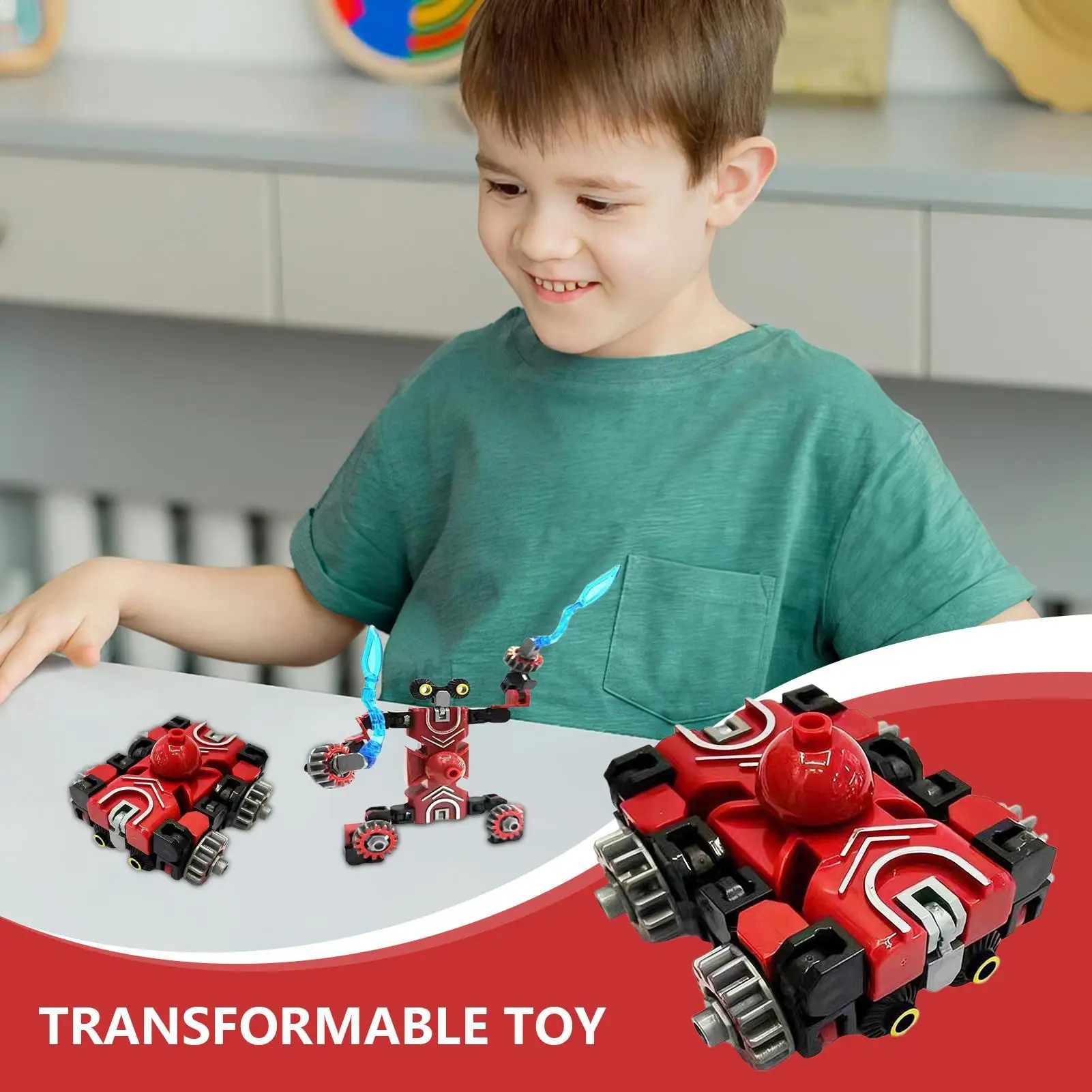 Spinner Fidget Transformable Mechanical Spinner Fidget Portable Fingertip Gyroscope Party Favors For Children Adults Boys Girls