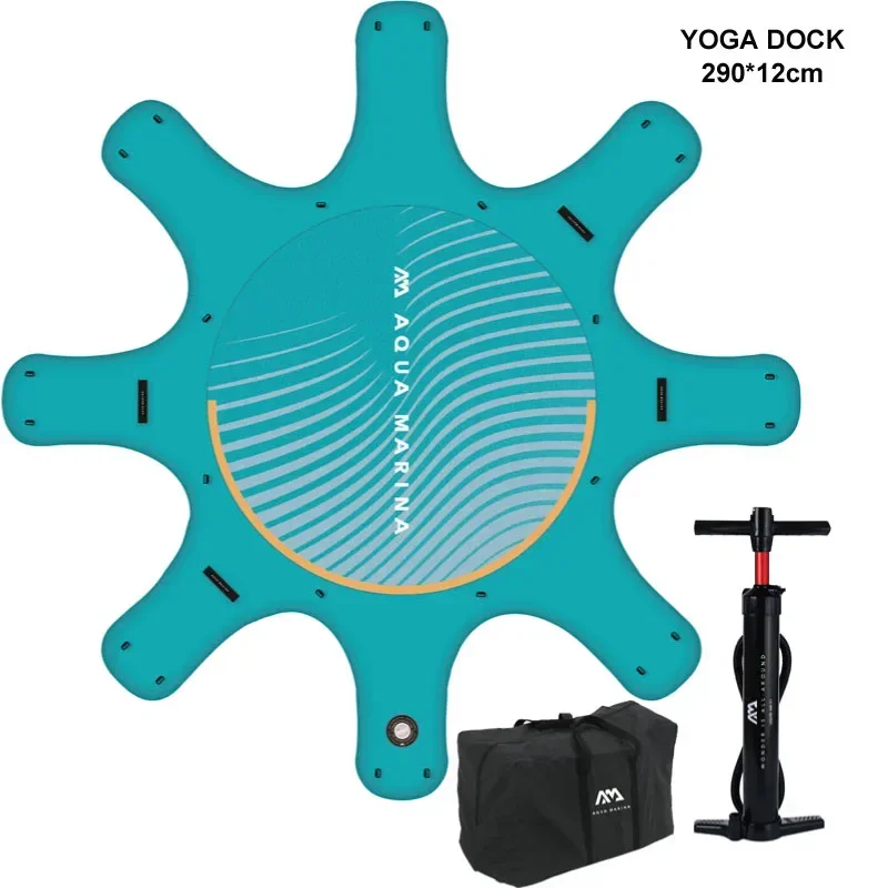 

new AQUA MARINA Yoga 2023 dock board 290cm yoga surfboard SUP stand up paddle board surf board water club excercise equipment