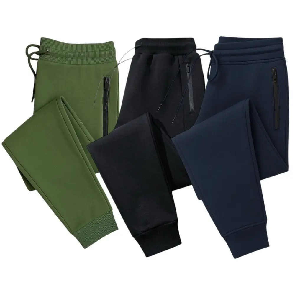 

Mens 3 Pack Ultra Soft Fleece Zipper Pocket Jogger