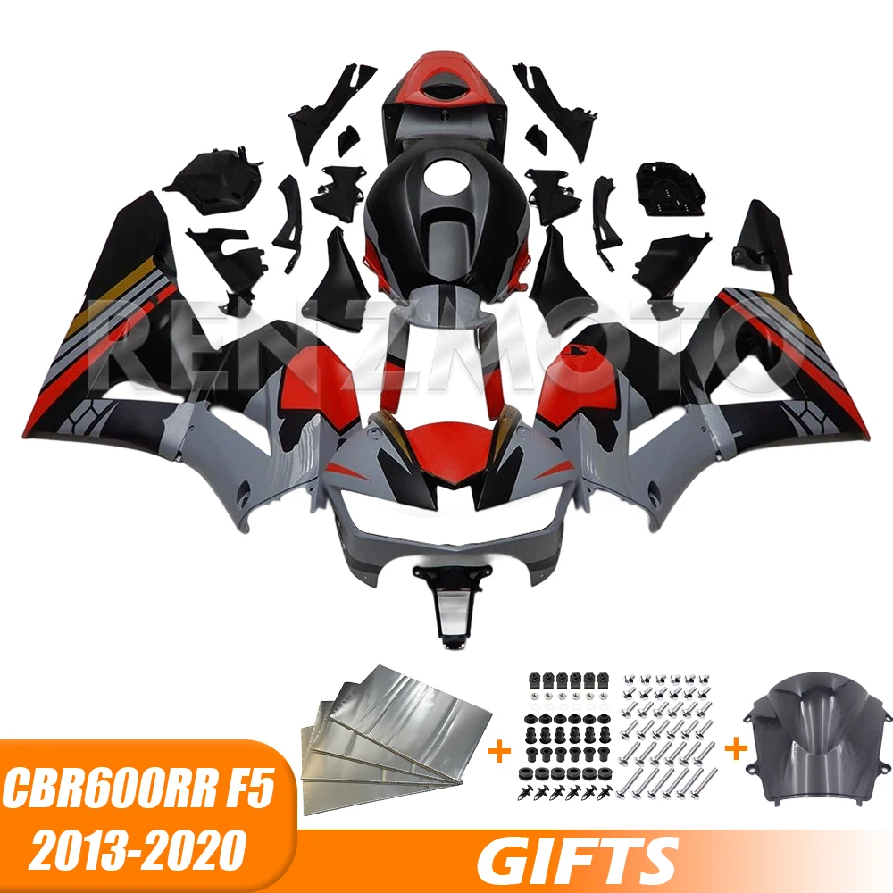 

CBR600-RR F5 13-20 For HONDA CBR600RR F5 2013-2020 Fairing Moto Set Body Kit Decoration Plastic Guard Plate Accessories Shell B3