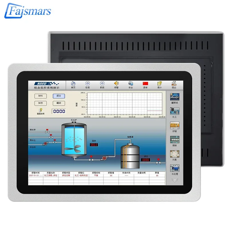 18,5 Polegadas Painel de Toque Industrial PC Full HD PCAP Tela de Toque Capacitiva Win10 pro com Core I3/i5/i7 Tudo em Um Tablet PC