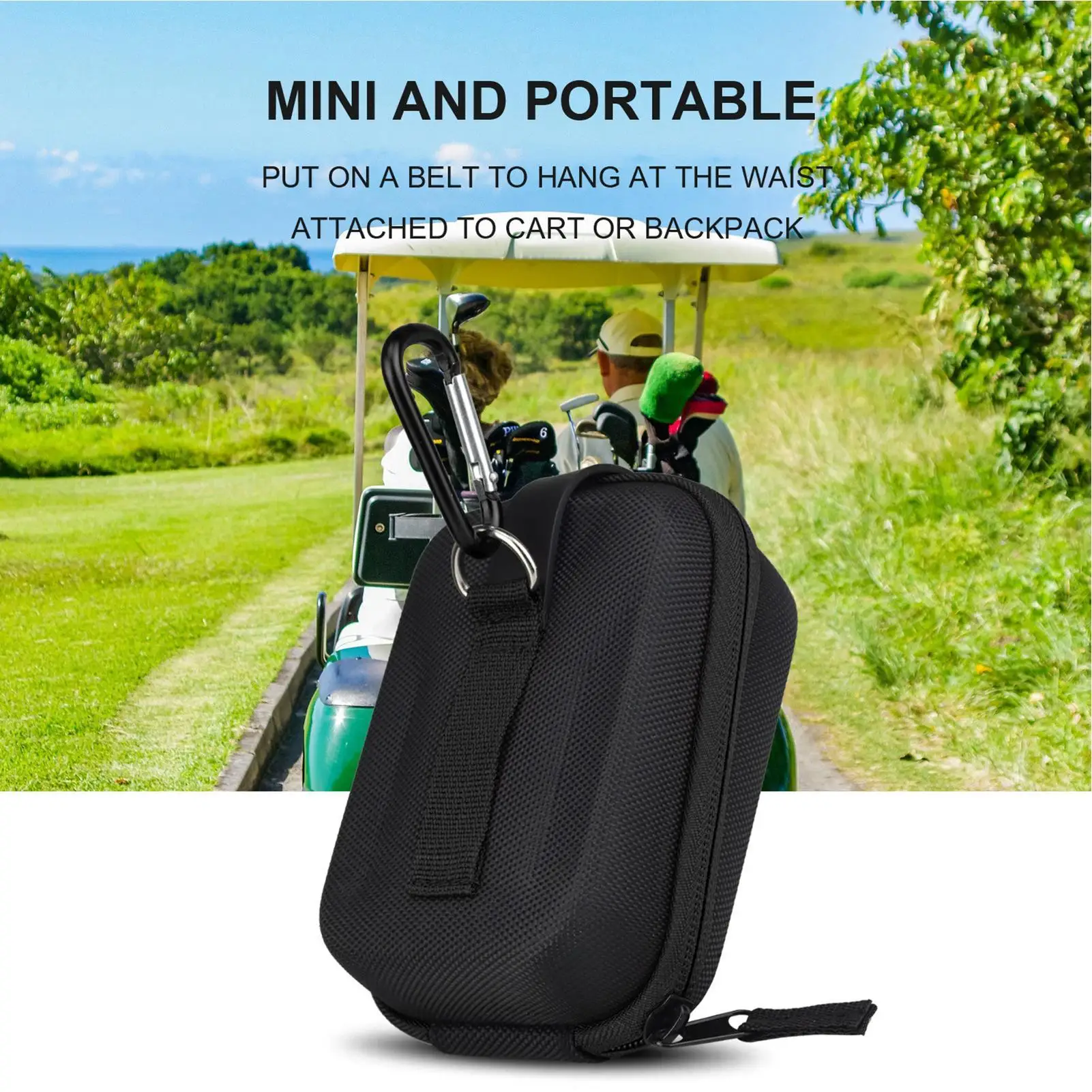 

Rugged Magnetic Case for Golf Rangefinder with Water Resistant and Shockproof Features for Reliable Protection