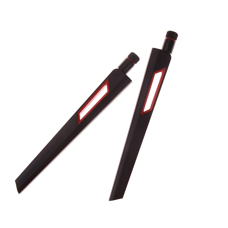 Dual-Band 12dBi WiFi Antenna Booster - Universal 2.4G/5.8G High-Gain Router Signal Extender with RP-SMA Connector