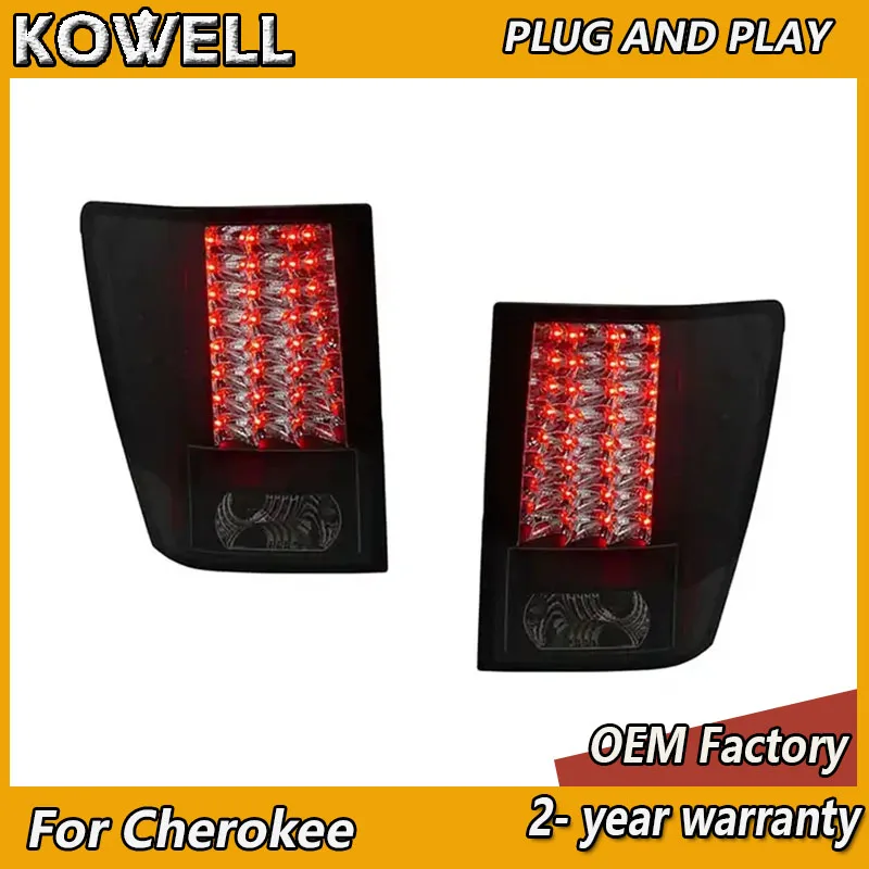 

Car Styling for Jeep Grand Cherokee Tail Light 2005-2010 Grand Cherokee Taillight SRT Rear DRL Fog Brake Turn Signal Reversing