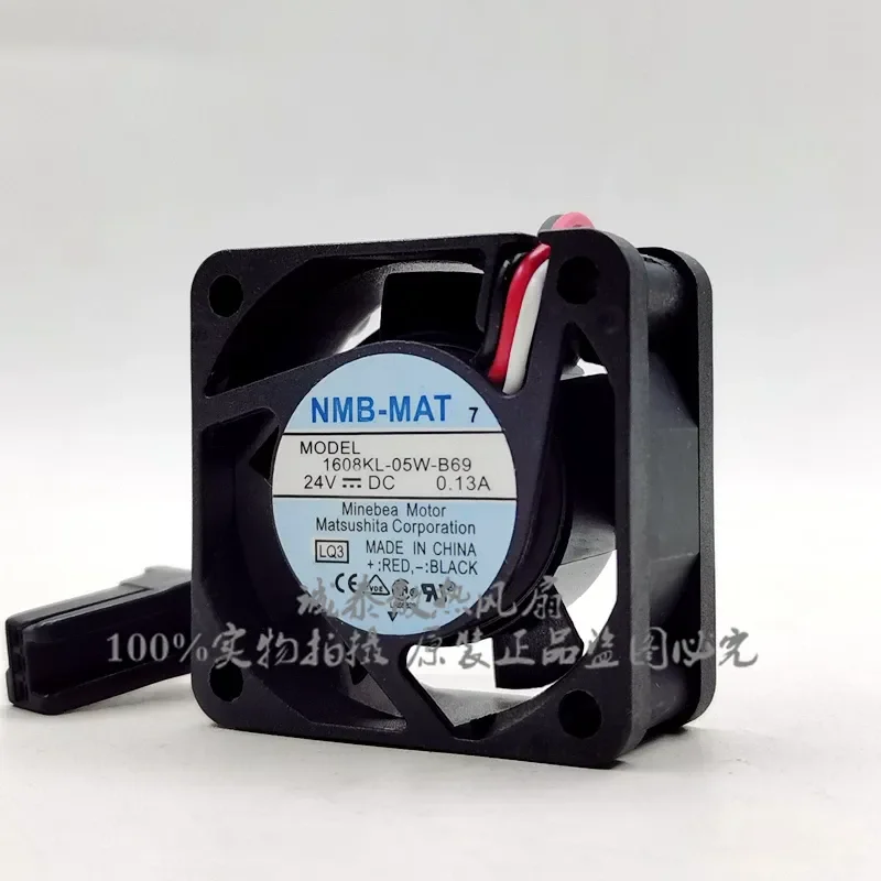 for 1608KL-05W-B69 24V 0.13A Cooling Fan for Fanuc System 4020 Detection Alarm Numerical Control Machine Tool