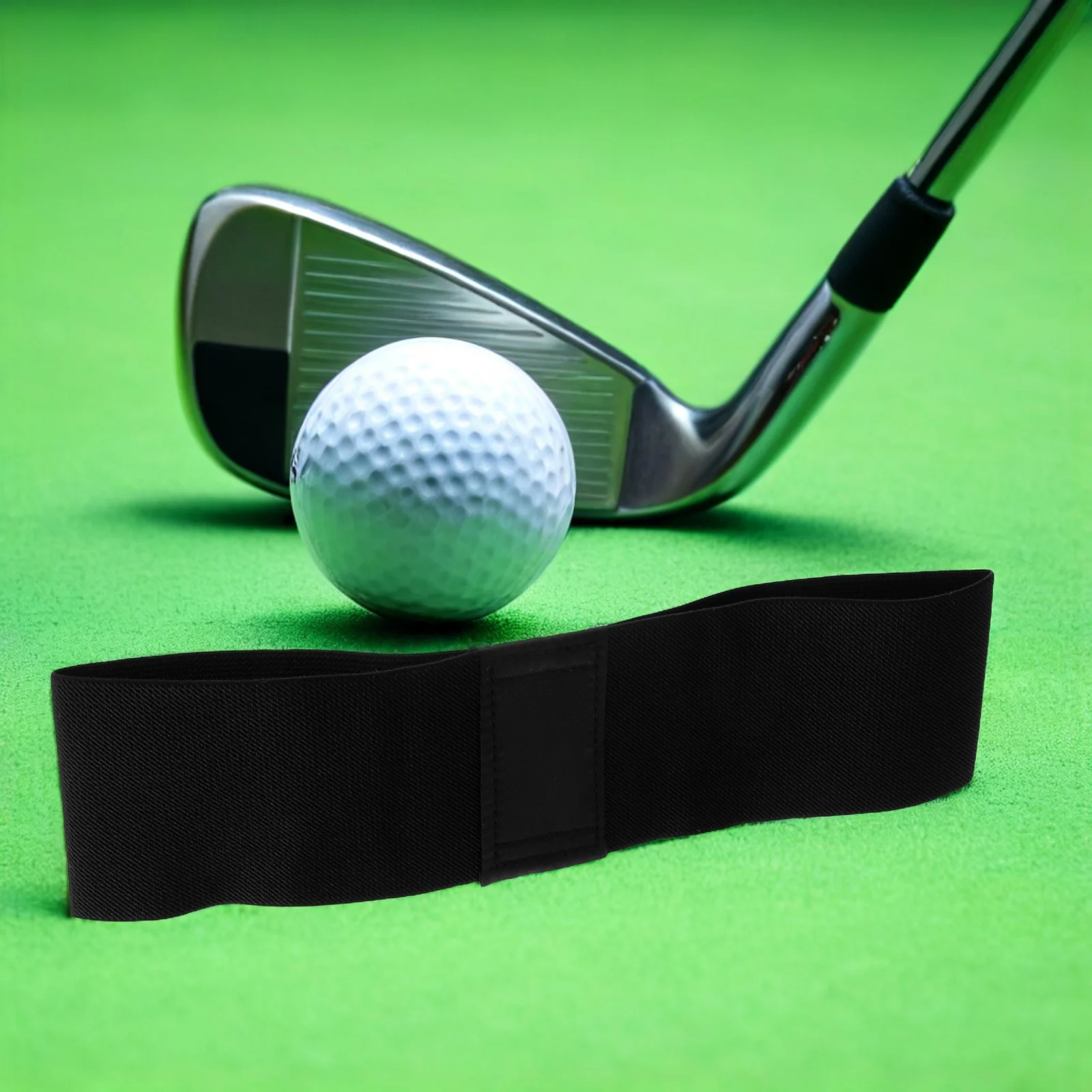 

Golf Swing Trainer Band for Precise Hand Position and Posture Correction - Portable Swing Practice Tool for Beginners Men Women