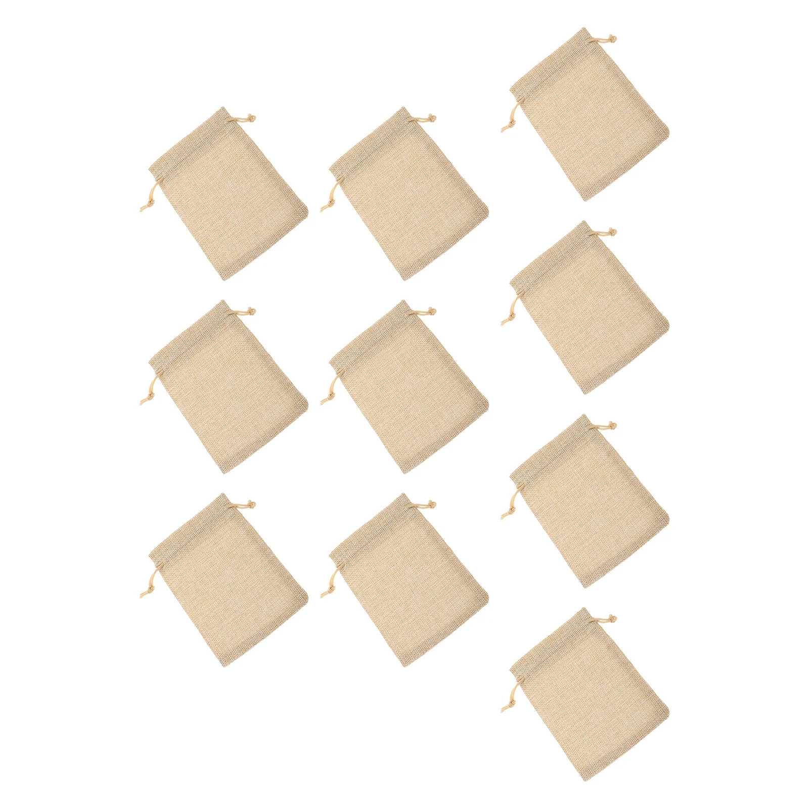 

10Pcs Small Gift Bag Drawstring Storage Pouch for Jewelry Candy Travel Essential Lightweight Organizer Xmas Wedding