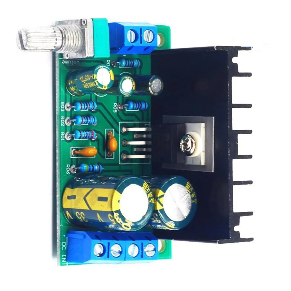 

(A23G) TDA2050 Amplifier Board DC 12-24V 5W-120W 1 One Channel Mono Audio Power Amplifier Board Module 1-Channel