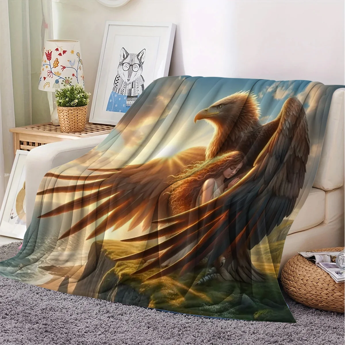 Majestetyczny Orzeł Chroniący  – Sunrise Home Textiles & Apparel recenzja i cena