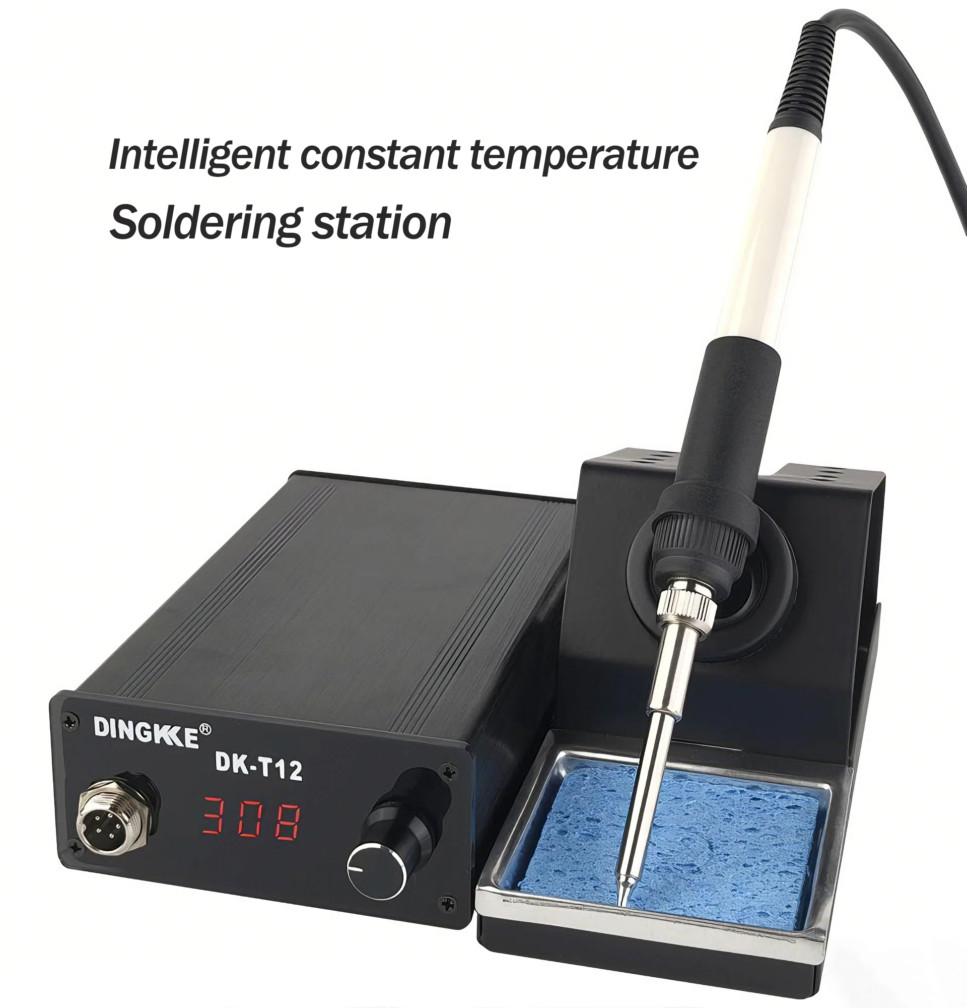 T12 Heating Soldering Station Digital Intelligent Welding Iron LCD Display Electronic Soldering Iron