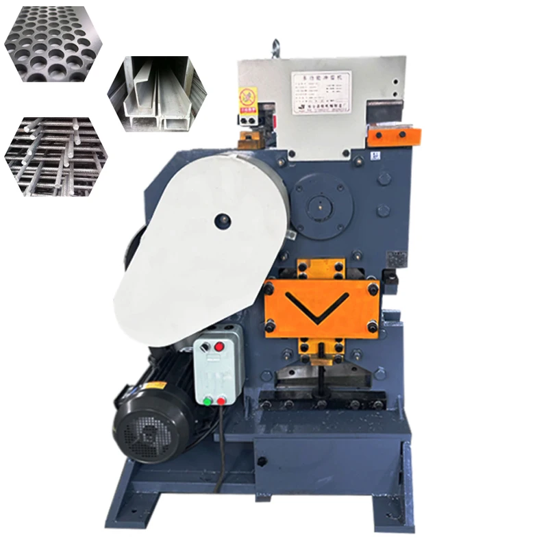 High Efficiency Hydraulic Ironworker Punching and Shearing Machine Professional Angel Steel Punching and Cutting Machine